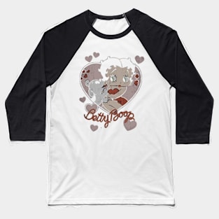 Betty boop retro Baseball T-Shirt